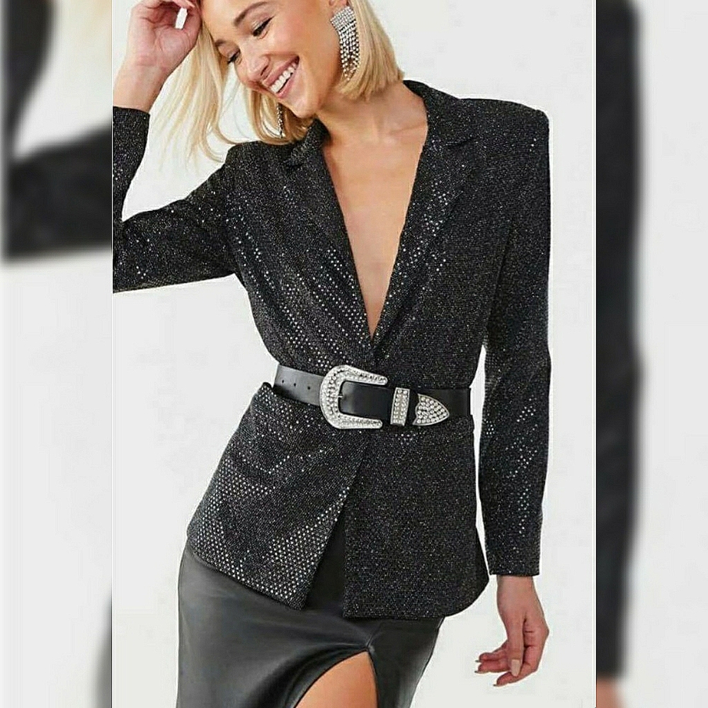 NWT Forever 21 Sparkly Blazer/Jacket